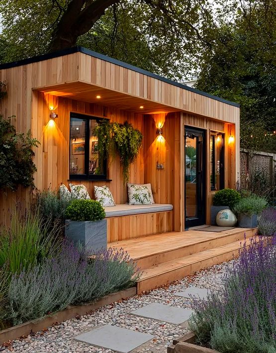 studio de jardin